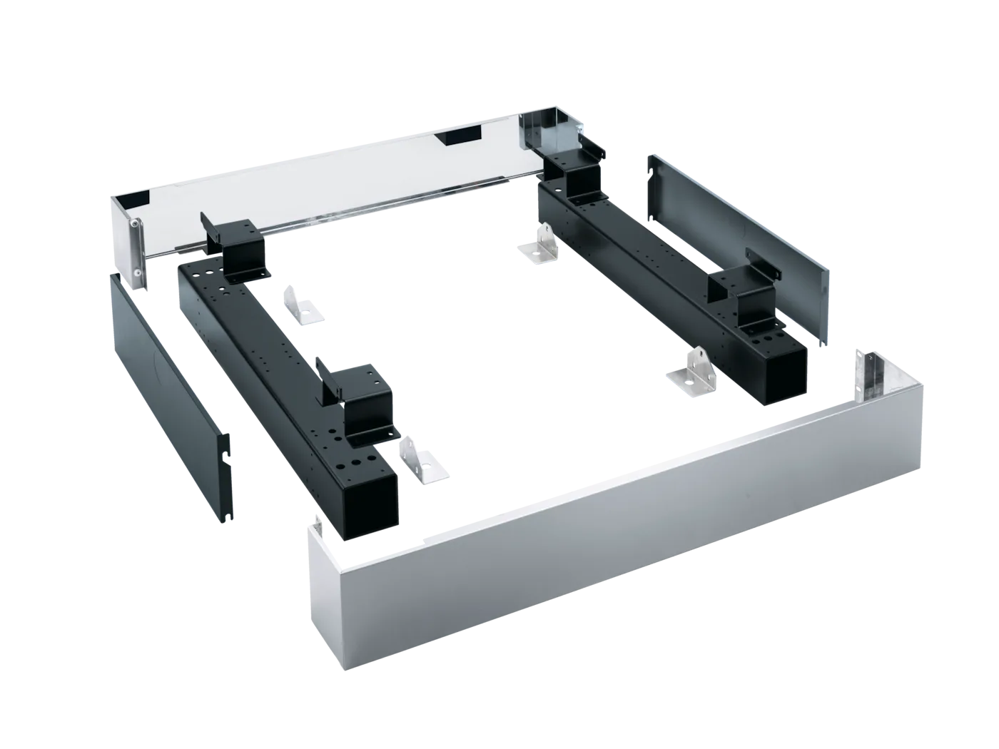 Miele APWM 027 Kapalı baza, 17&nbsp;cm yükseklik, Paslanmaz çelik cihaz ön paneli