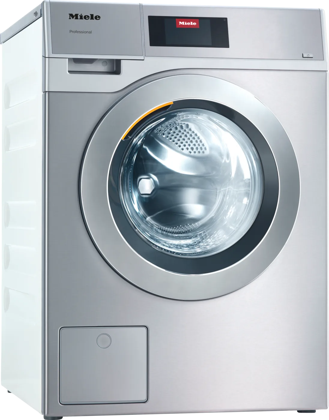 Miele PWM 908 EL DP MAR 2 AC 208-240V 60Hz Küçük Devler serisi profesyonel çamaşır makinesi, elektrik ısıtmalı, tahliye pompalı, Paslanmaz çelik - Kuzey Amerika 240V